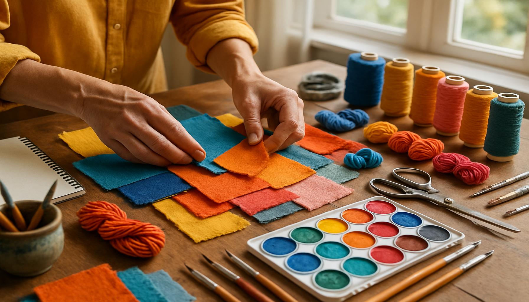 The Influence of Colors in Handicrafts: How to Choose Palettes that Inspire and Transform