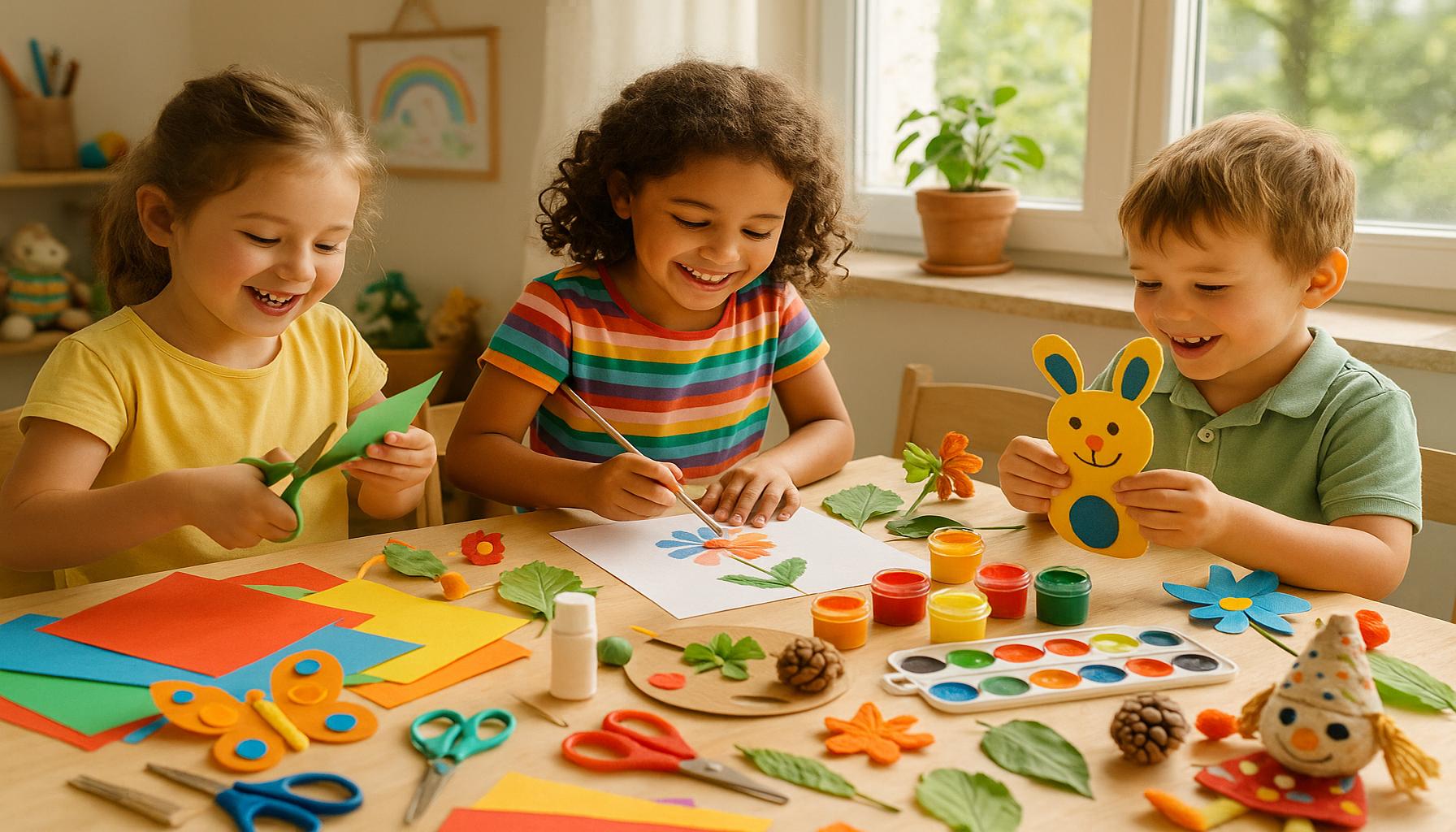 Crafts for Children: Creative Activities that Stimulate Imagination and Development