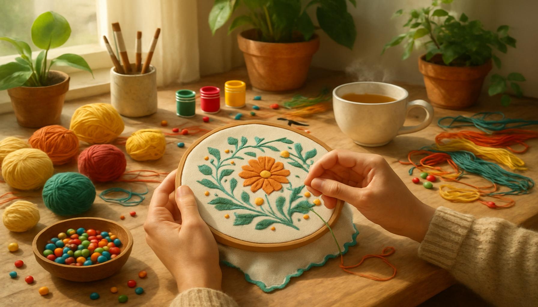 The Therapeutic Power of Crafting: How Creating Can Improve Mental Health and Well-Being