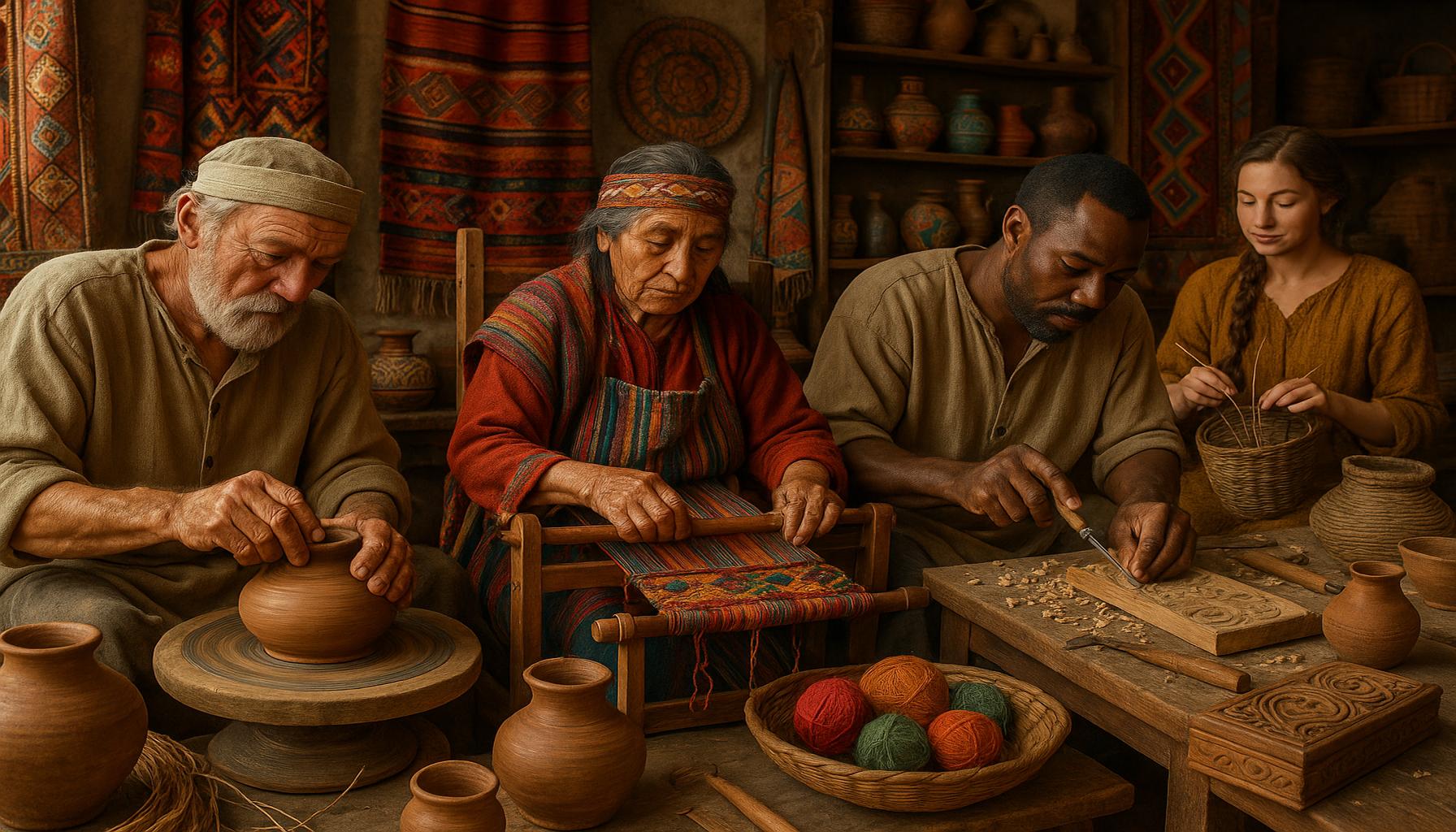 The History of Handicrafts: How Manual Traditions Shaped Cultures and Communities