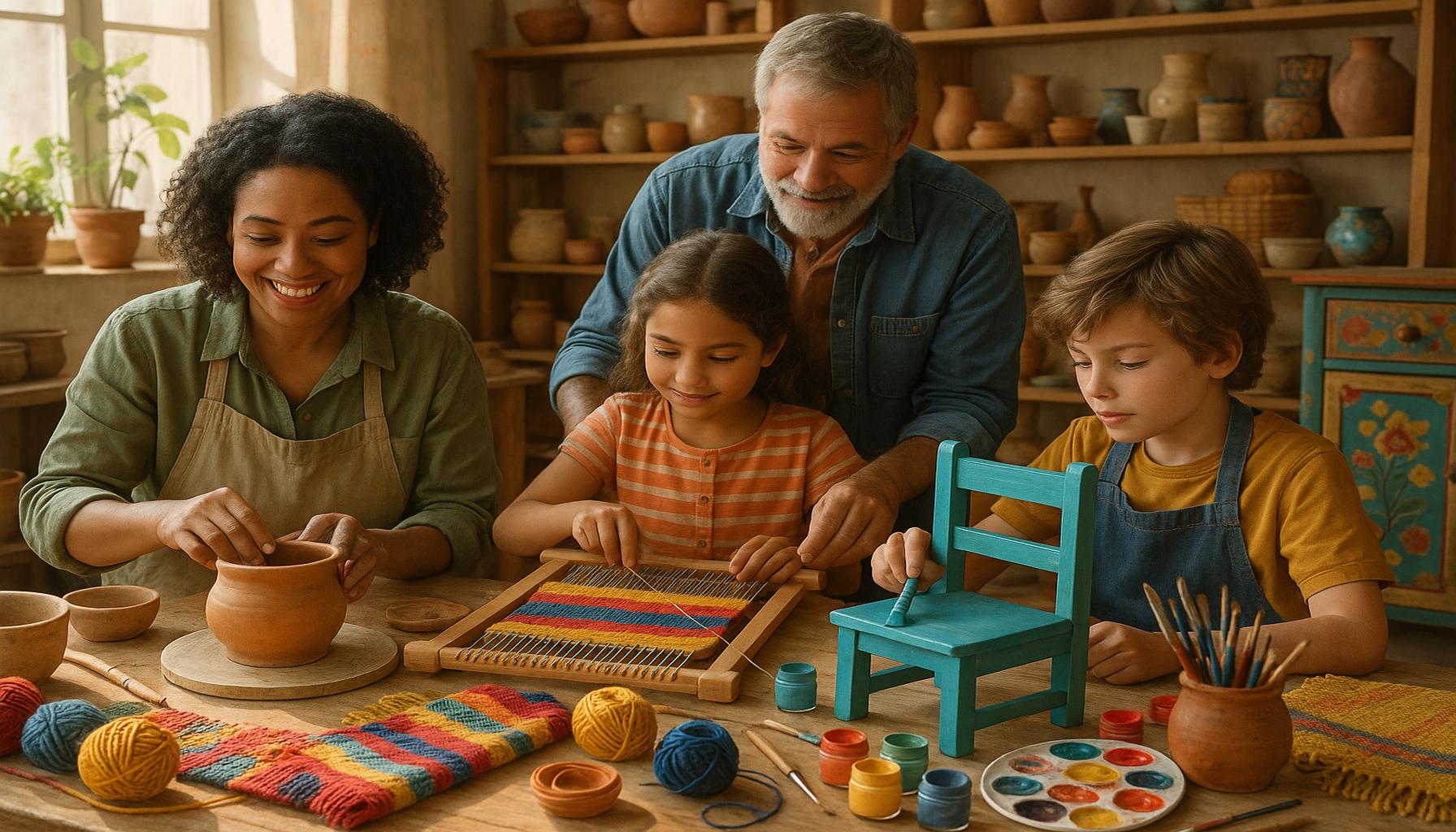Crafting in Family: Collaborative Projects that Strengthen Bonds and Creativity