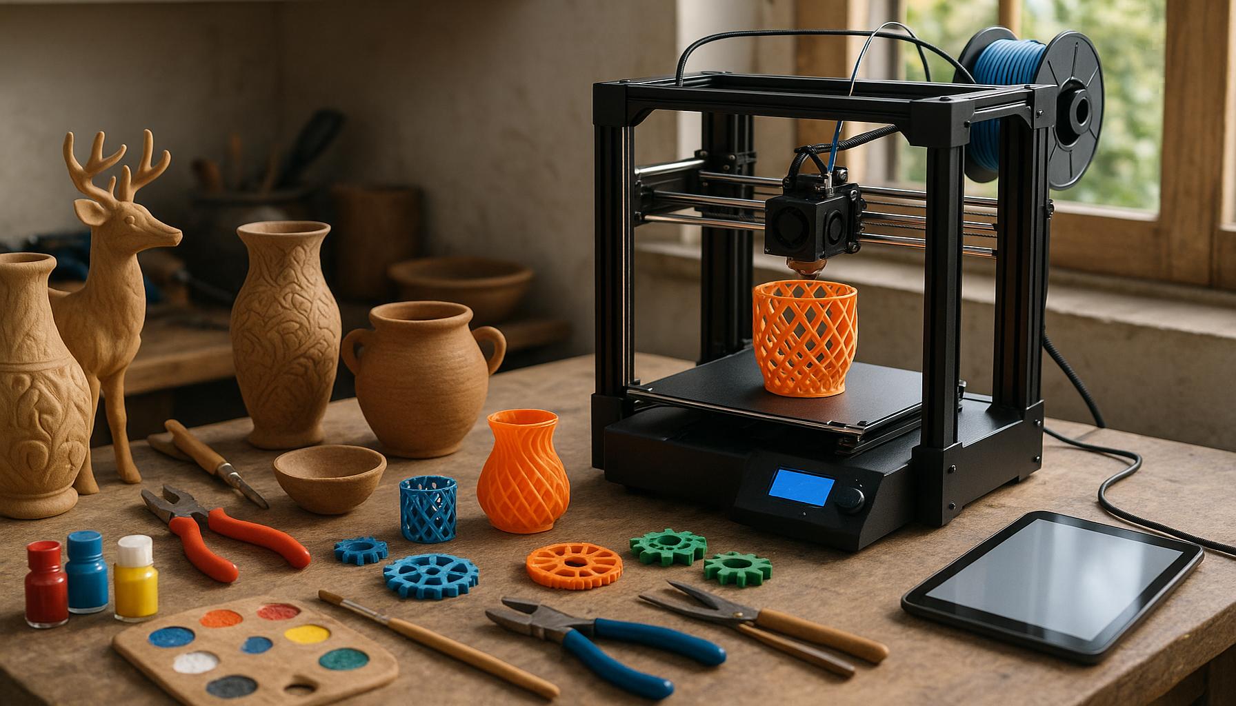Craft and Technology: How 3D Printing is Revolutionizing the DIY World