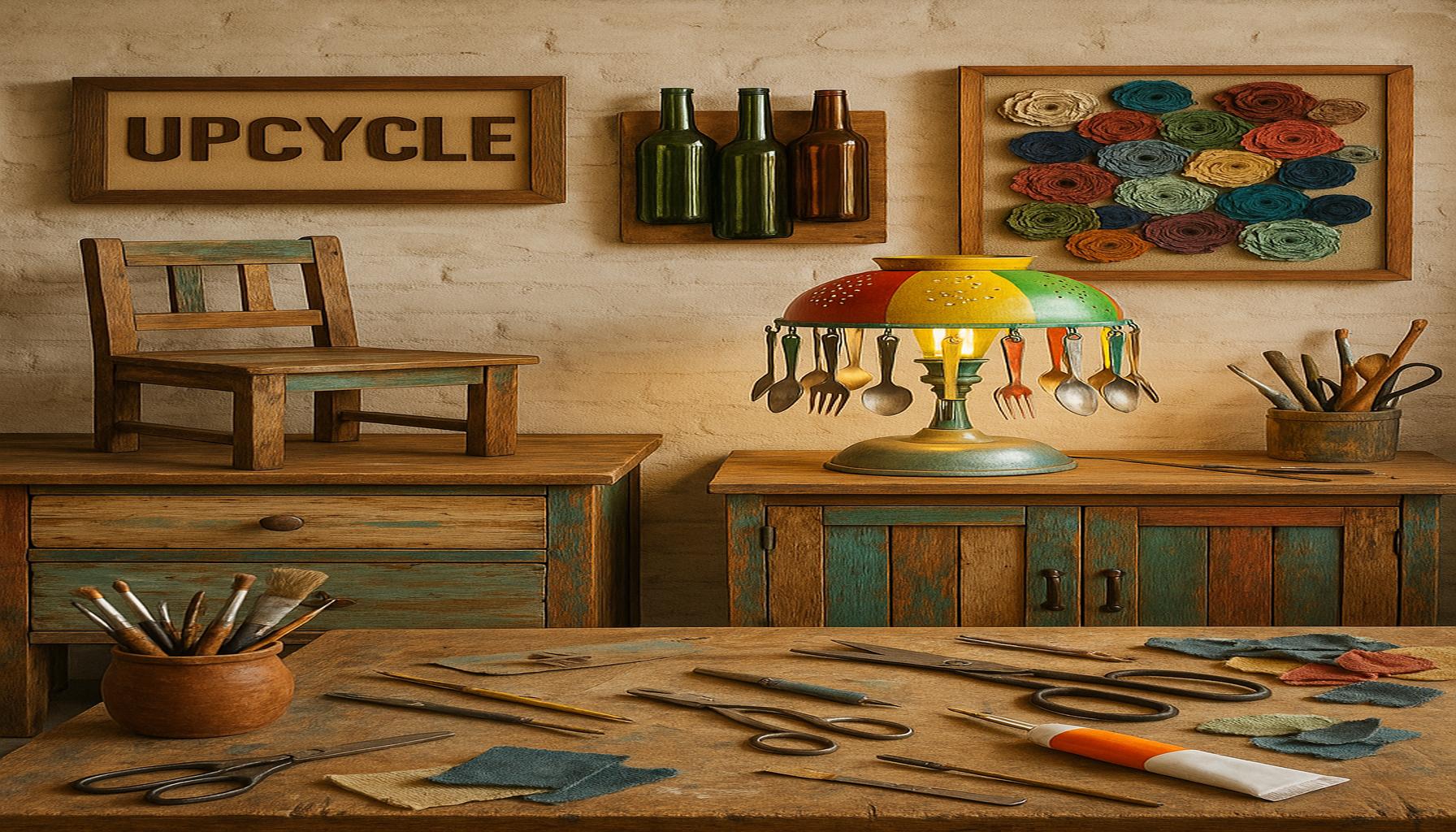 The Art of Upcycling: Transforming Used Items into Functional Works of Art