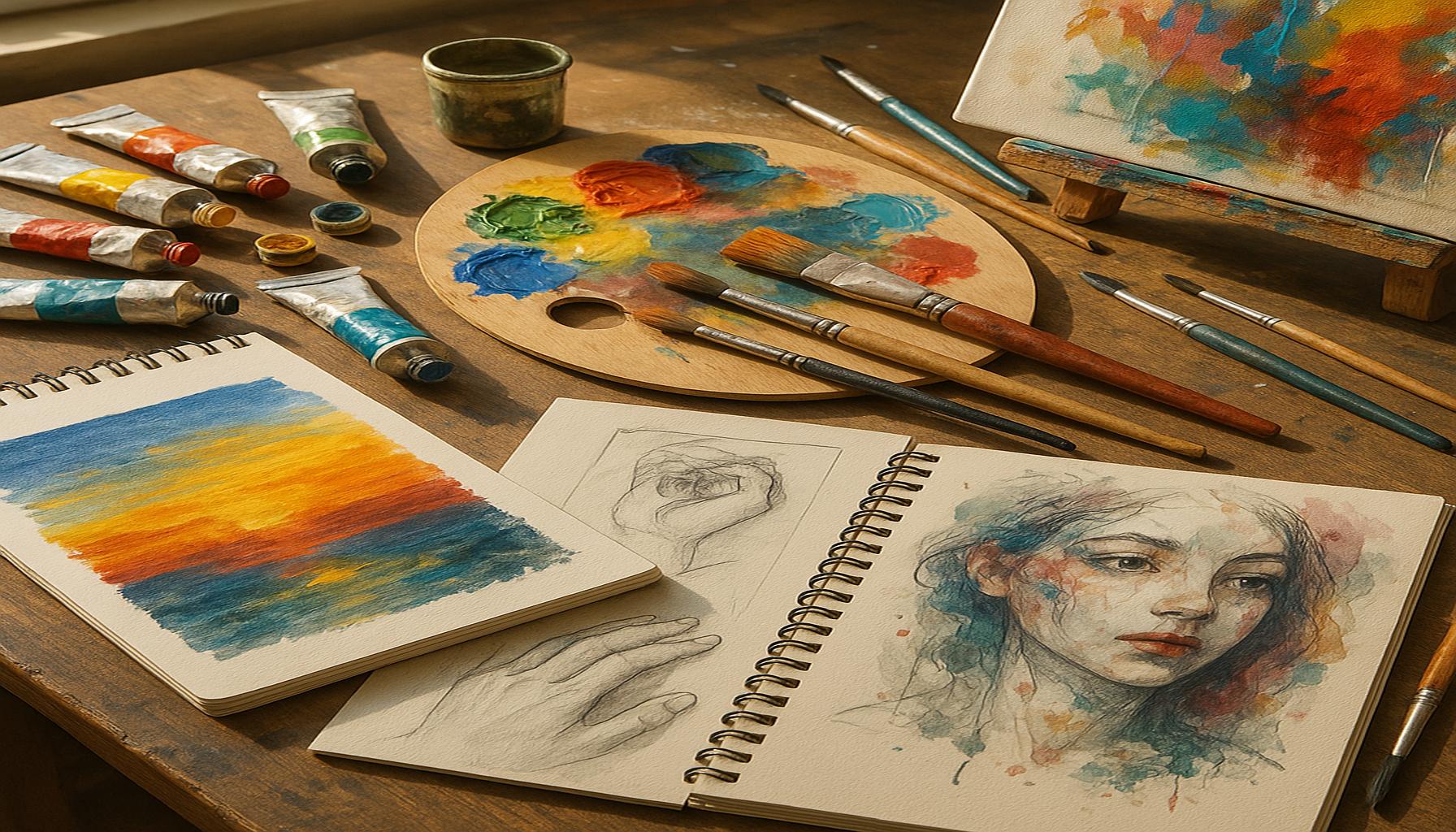 Discover Self-Expression Through Art Beginner Techniques Explored