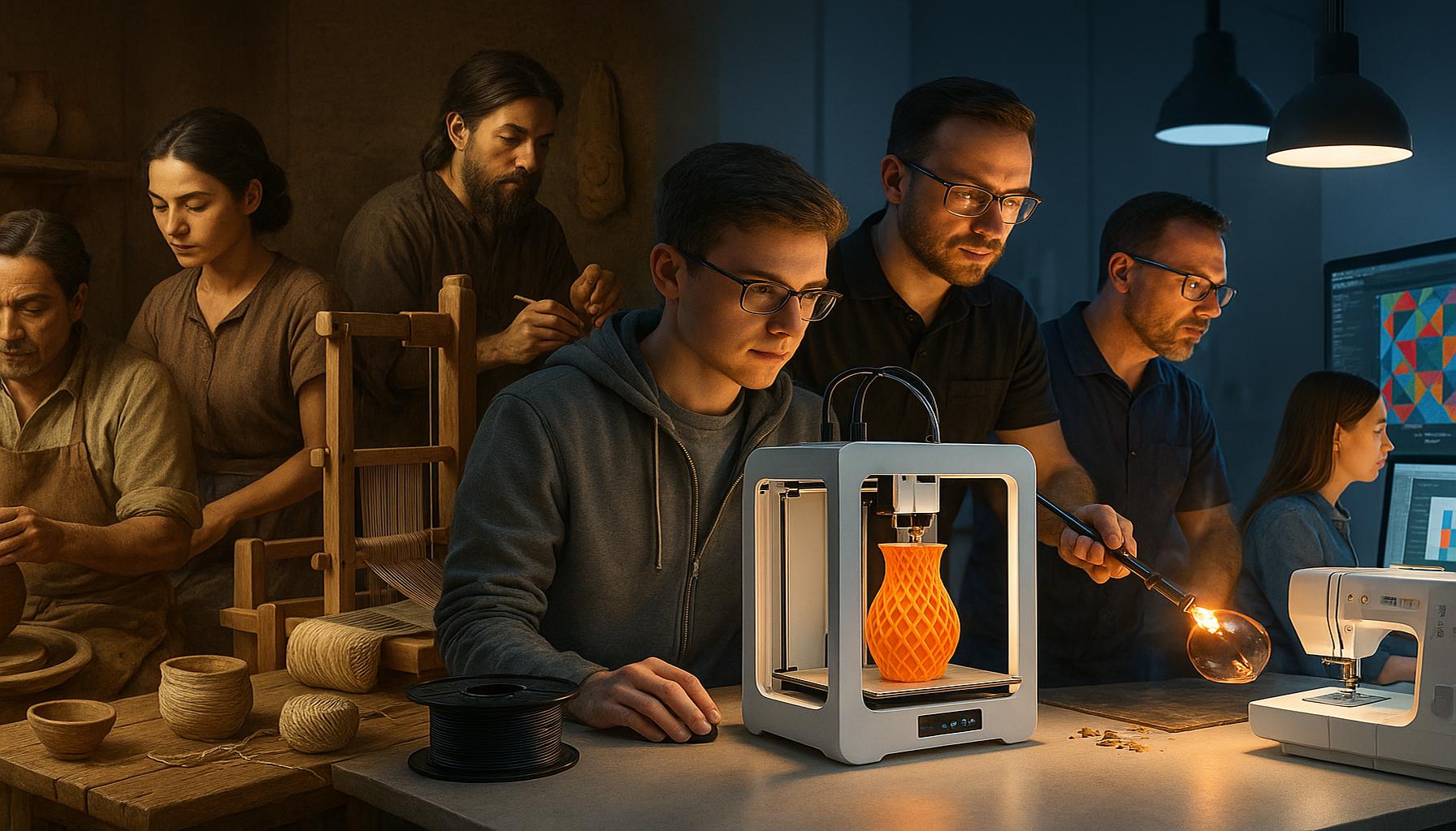 The evolution of craft techniques: from traditional to contemporary