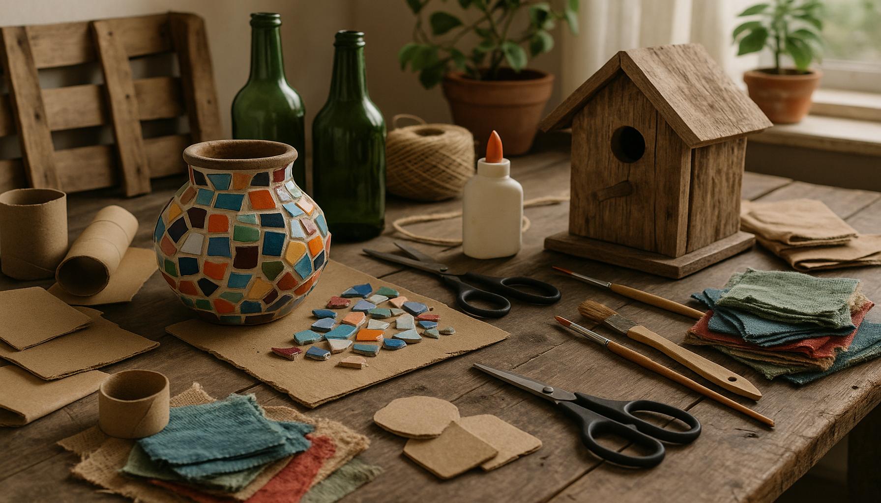 Sustainable Crafting: How to Create Unique Pieces with Recycled Materials