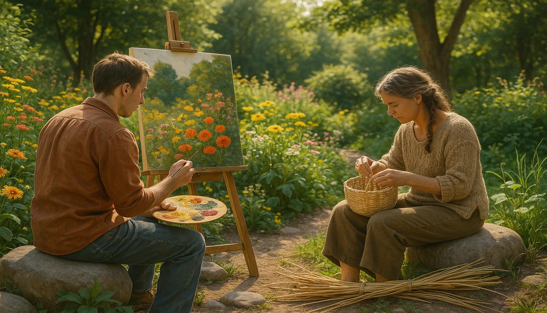 Art and Nature: How Creative Hobbies Inspire a Connection with the Environment