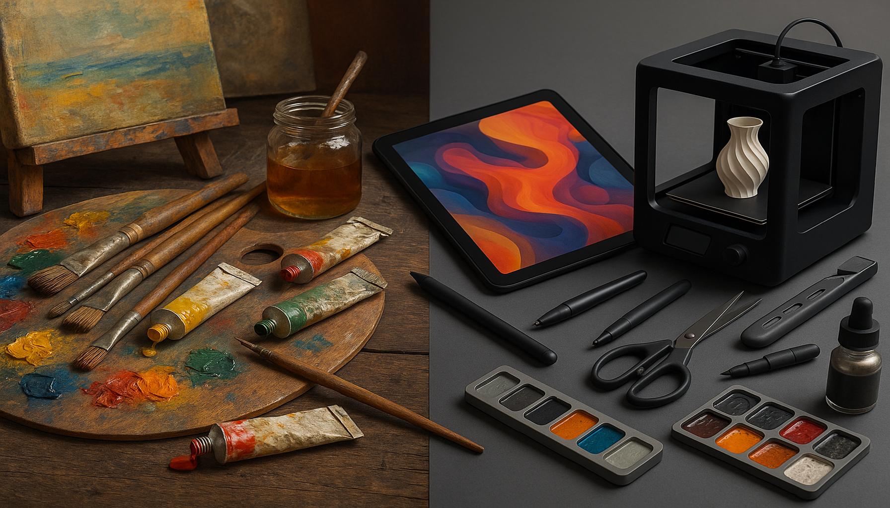 The evolution of artistic techniques: how new materials are transforming creative hobbies