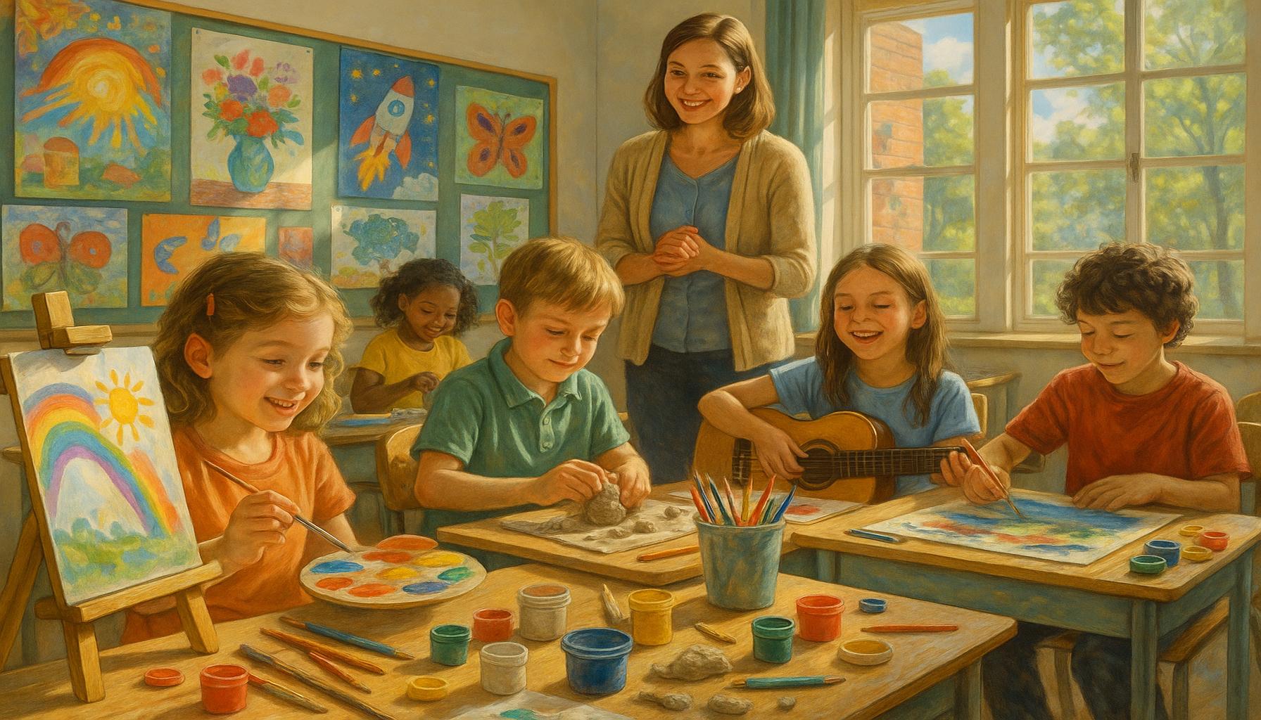 The impact of art on education: how creative hobbies can enrich learning in schools