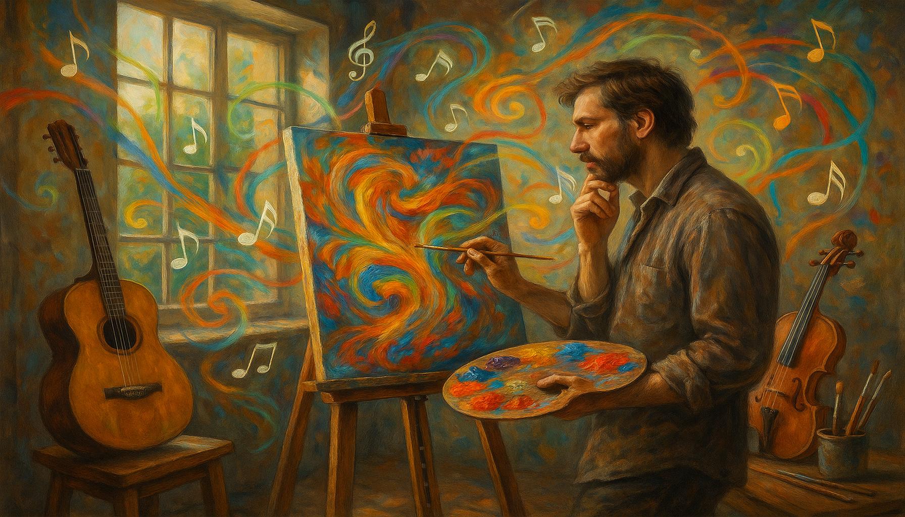 The Influence of Music on Painting: How Sounds Can Inspire Artistic Creation