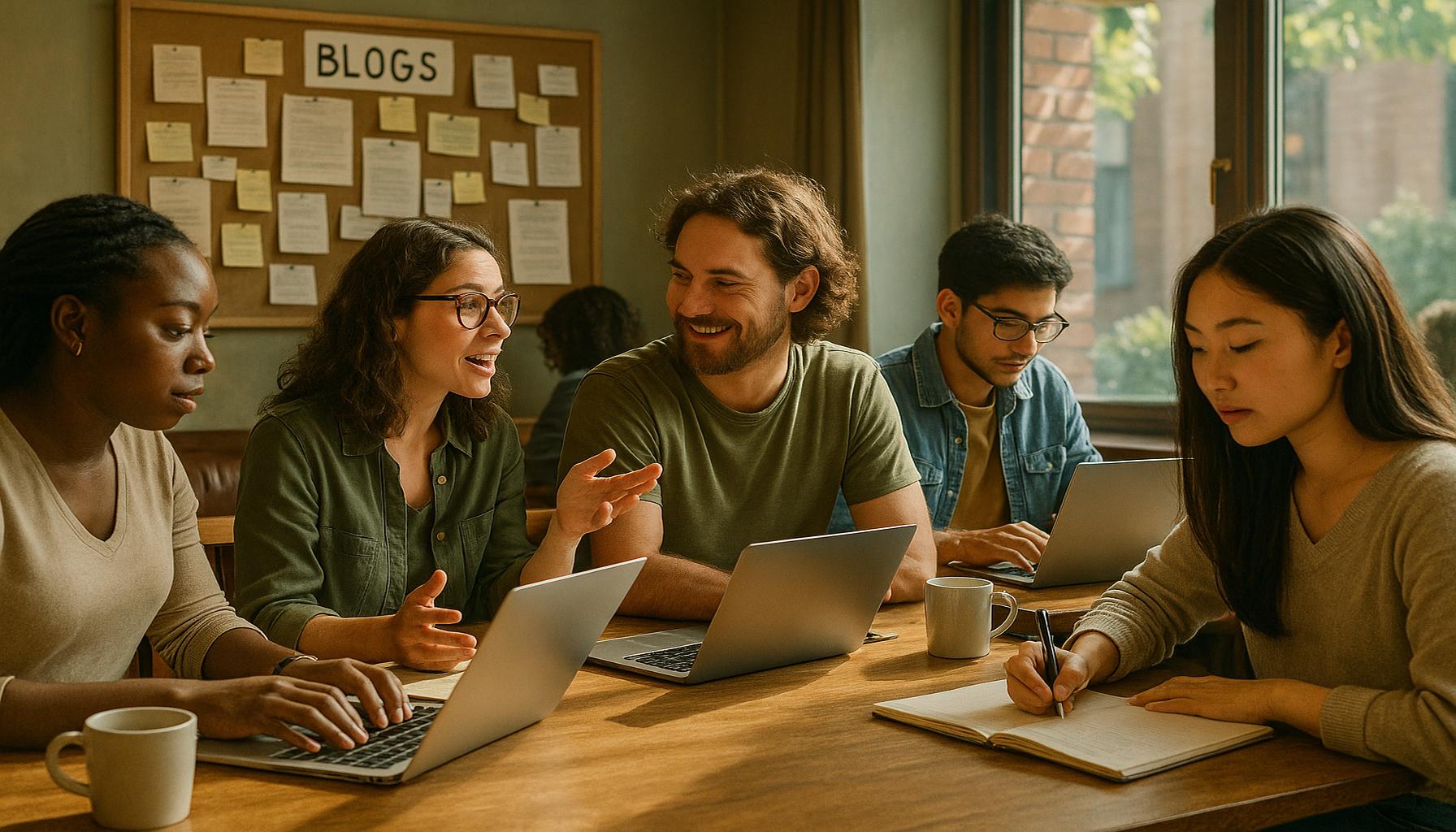 The Influence of Blogging: Sharing Ideas and Building Online Communities